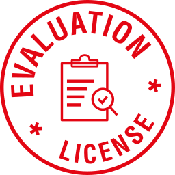 Evaluation License - Logo